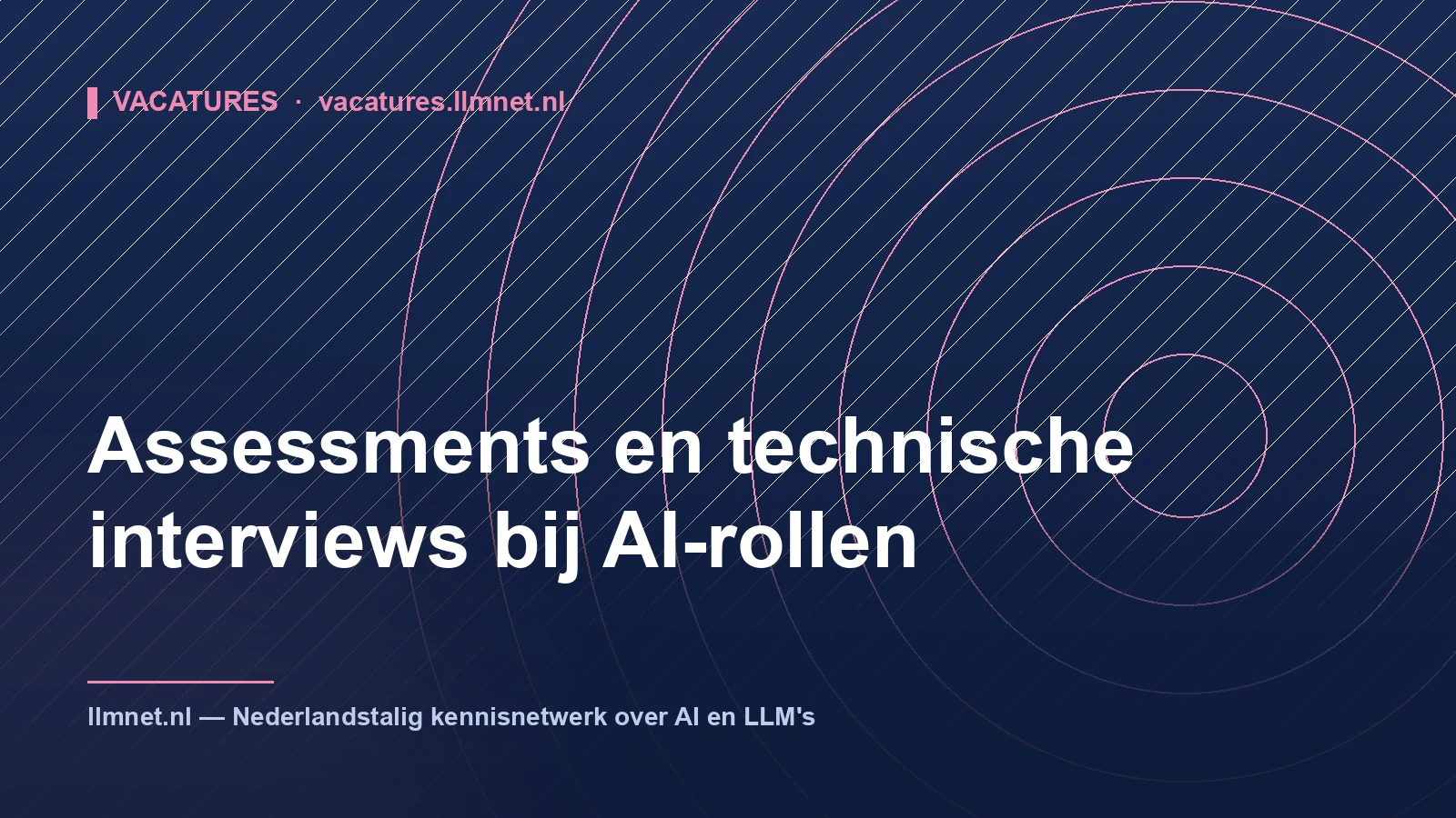 Illustration: Assessments and technical interviews for AI roles