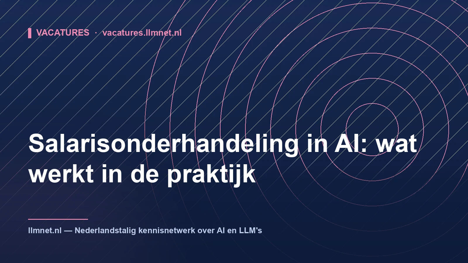 Salarisonderhandeling in AI: wat werkt in de praktijk