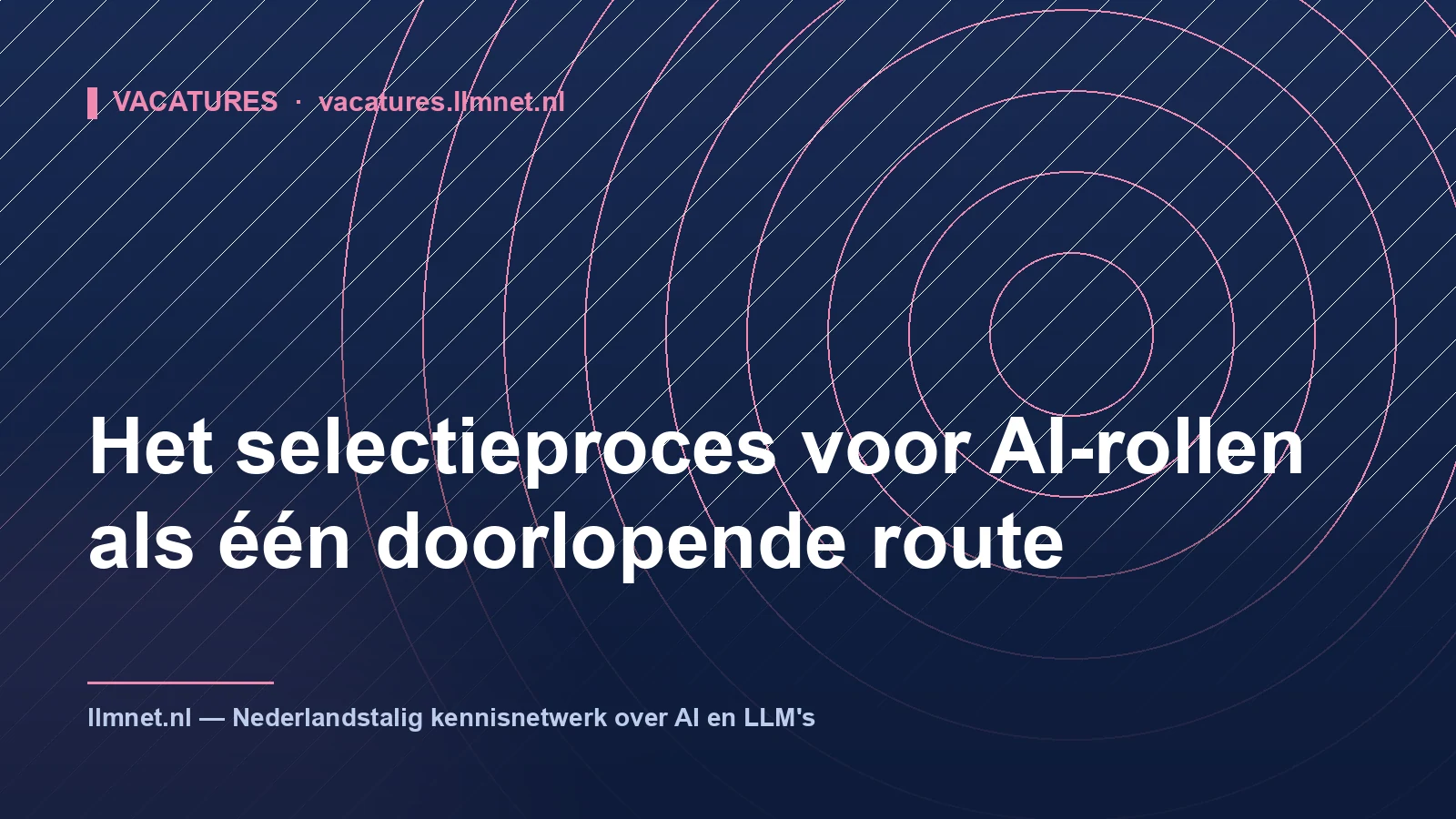 Selectieproces voor AI-rollen: van cv tot assessment